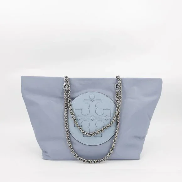 Tory Burch Women's Ella Chain Tote Bag Blue OS - Picture 2 of 12